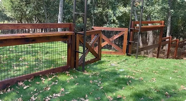 Custom Wood Fencing
