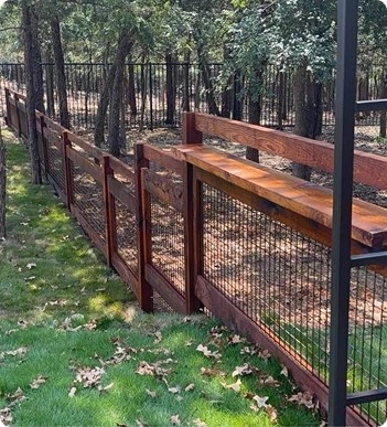 Custom Wood Fencing