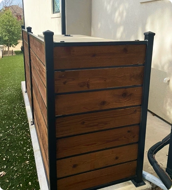 iron fencing
