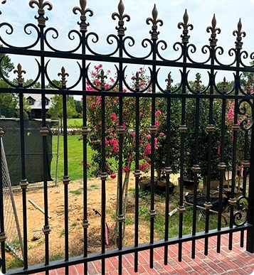 iron fencing
